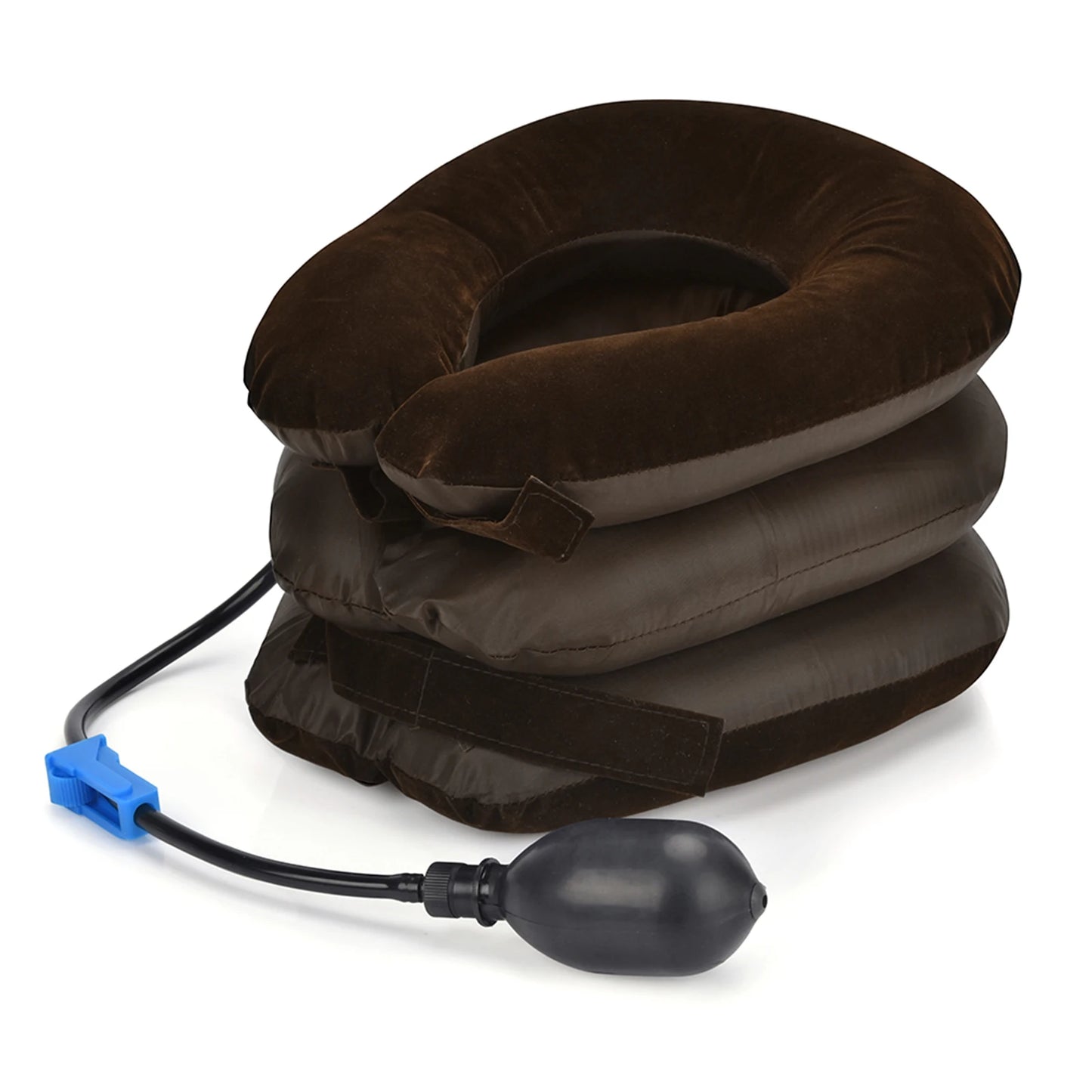Inflatable Neck Collar Pillow Posture Correct Cervical Vertebra Ontlaster Orthopedic Shoulder Headache Pain Relief Tractor