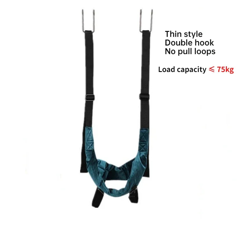 Adjustable Cervical Spine Horizontal Bar Suspension Household Traction Belt Neck Massager Stretcher Cervical Traction Sling Belt
