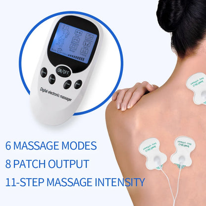 EMS Electric Muscle Massager Muscle Stimulator 6 Modes Tens Unit Machine Meridian Physiotherapy Pulse Prostate Body Massager