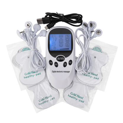 EMS Electric Muscle Massager Muscle Stimulator 6 Modes Tens Unit Machine Meridian Physiotherapy Pulse Prostate Body Massager
