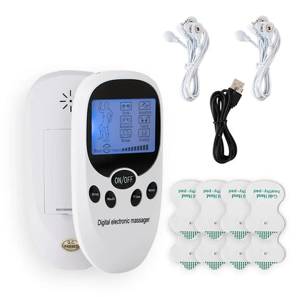 EMS Electric Muscle Massager Muscle Stimulator 6 Modes Tens Unit Machine Meridian Physiotherapy Pulse Prostate Body Massager